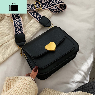 夏天女包包2020新款潮夏天款宽带斜挎包复古百搭单肩包网红小方包NEW LAKE女斜挎包