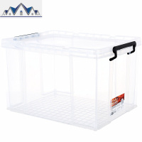 特大号塑料收纳箱透明加厚玩具收纳盒被子衣服整理箱有盖储物箱子 三维工匠