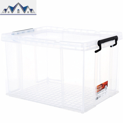 特大号塑料收纳箱透明加厚玩具收纳盒被子衣服整理箱有盖储物箱子 三维工匠