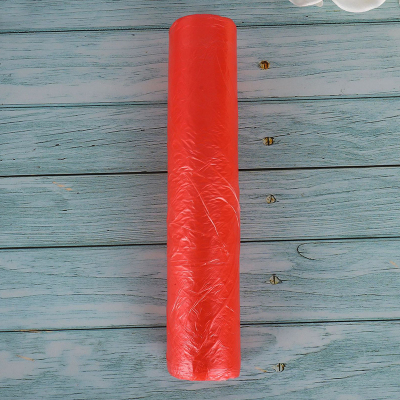 老房太太 点断式连卷一次性桌布 2*2m 每卷15张 HDPE塑料台布 红白色可备注 L304/卷