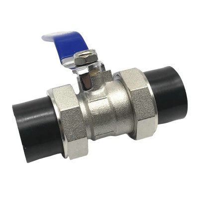 时速 PE双活接球阀 25mm 个