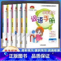 语文 一年级上 [正版]2024版小学语文词语手册一年级二年级三年级四年级五年级六年级上册人教版小学生同步训练专项练习册