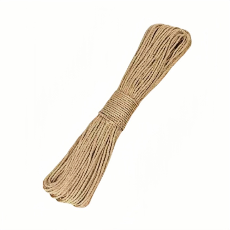 依诺九吉 天然黄麻绳子手工绳子装饰材料 多型号 米