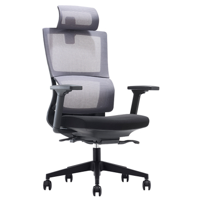 臻远 ZY-7452办公椅人体工学椅职员椅高背网椅转椅