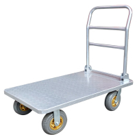 臻远 ZY-RGTC-04 重型折叠平板车手推车搬运车 1000mm*600mm 承重500KG