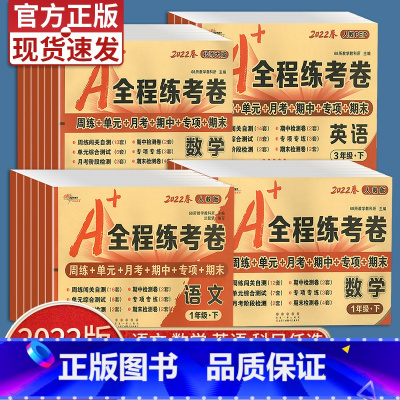 [单本]语文 人教版 三年级上 [正版]2022版一年级二年级三年级四年级五年级六年级上册下册试卷测试卷全套A+全程练考