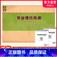 学业提优检测 三年级下 [正版]2024春 学业提优检测 3年级下册 三下 小学语文数学教辅习题试卷 语文同步人教版