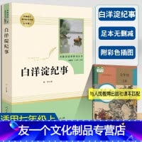 [友一个正版]白洋淀纪事七年级上册书目初中生课外书统编语文教材配套课外阅读中小学生文学名著原著足本无删减人民教育出版社