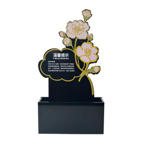 斯赞 亚克力引导牌 12.5*4.2*24cm 个