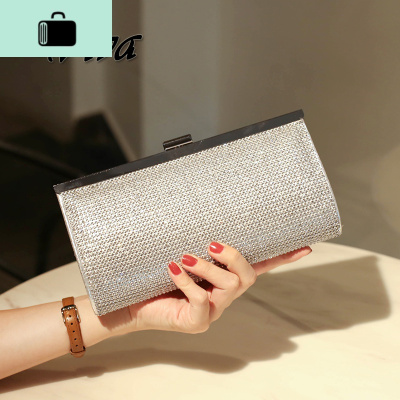 晚宴包2020新款复古镶钻宴会礼服手拿包全水钻包链条手提斜跨女包NEWLAKE女手包