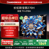 长虹欧宝丽55Z70H 内置分舱回音壁电视 双驱16晶MiniLED 云帆AI影像4K超高清平板液晶电视政府补贴