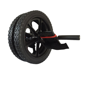 扬子(YANGZI)双用健腹轮健肌轮男女健身腹肌轮 黑色