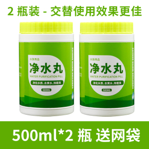 鱼缸除腥味蛋白棉水过滤棉滤材料水族净水去污力丸澄清