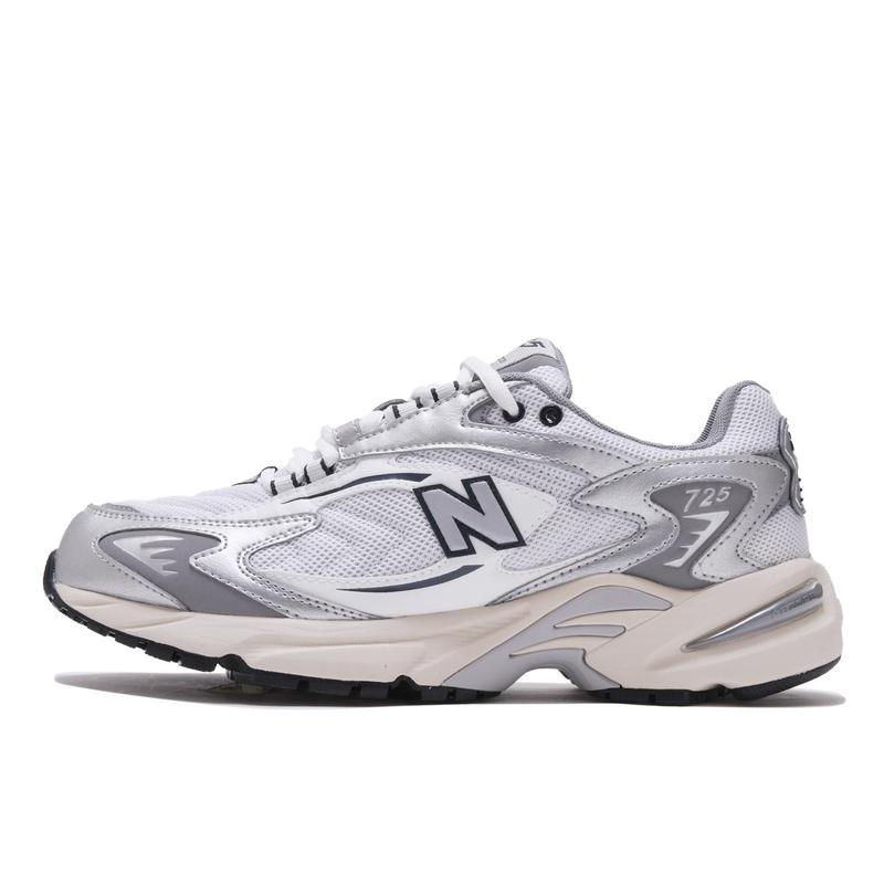 New Balance复古老爹风跑鞋男缓震透气运动鞋银灰色经典潮流 sneakers