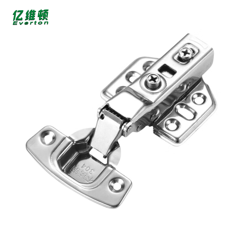 亿维顿 不锈钢铰链 直弯/个