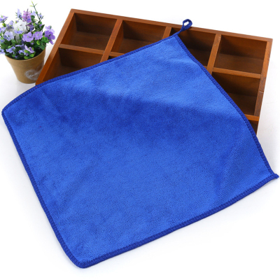 欧梦澜 超细纤维毛巾吸尘巾抹布30条装 各色混发 40*40cm 包