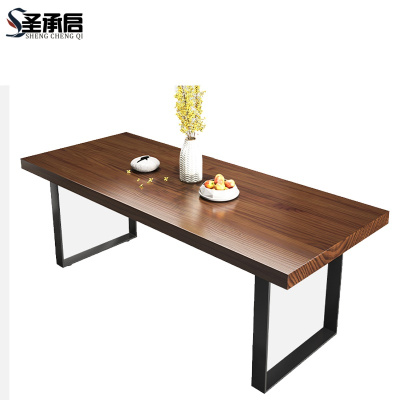 圣承启木质餐桌单桌1.4m张