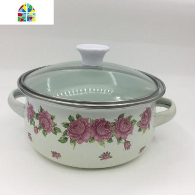 小锅汤锅迷你锅煲汤保鲜锅双耳小饭盒零食盒盖锅 FENGHOU 拍16cm送8号杯一只图随机发货