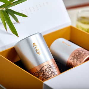 虞山绿茶 白茶雨前 铝罐100克礼盒包装