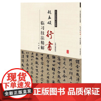 赵孟頫行书临习技法精解——历代名家碑帖临习技法精解 9787534858093 中州古籍出版社 符涛 编著