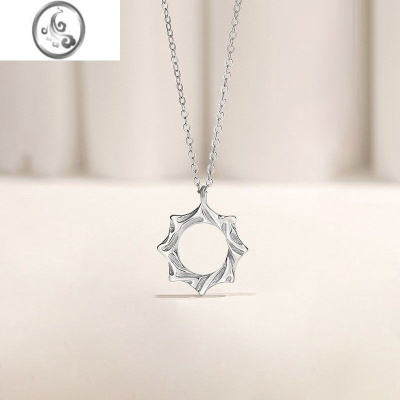 JiMi日月项链情侣一对ins小众简约个性级感生日女友礼物女生项链女