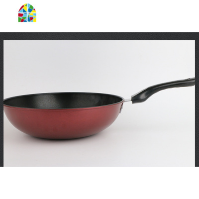 炒锅不粘锅炒菜锅32cm加深加大无油烟电磁炉燃气家用炒菜锅具 FENGHOU 26厘米精煎锅+26汤锅精
