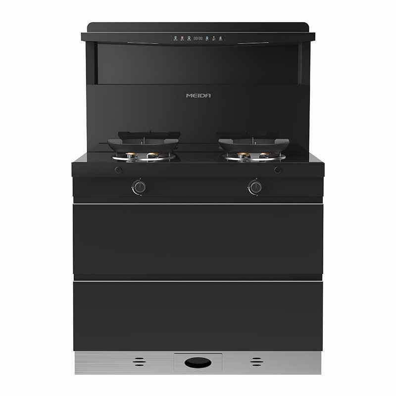 [2025新品]美大集成灶X90-A(913)二星消毒柜语音挥手智控 智能变频 大火力大吸力 烟灶套装 液化气