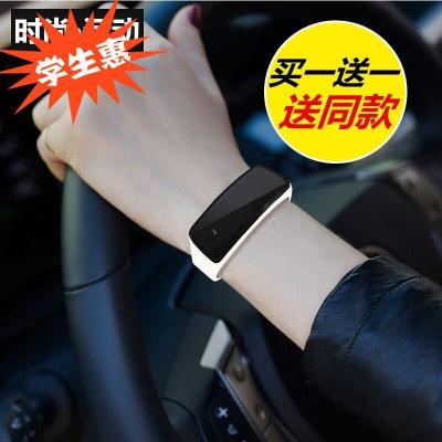 LED非触屏智能手镯手环运动男表女表情侣手表儿童学生防水电子表同款同款