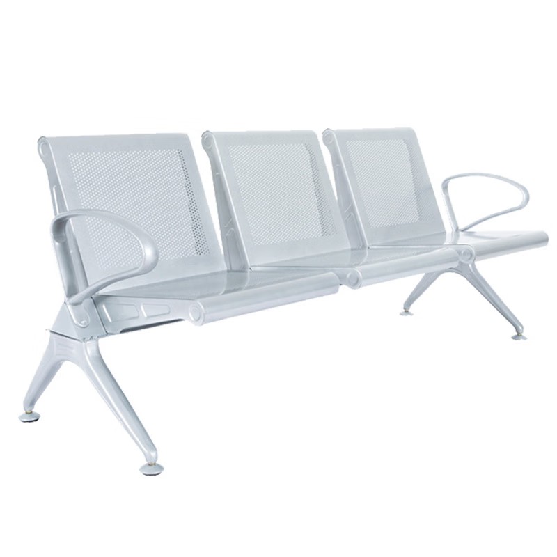 巴洛卡 DHY-008 排椅公共椅连排椅银行等候椅排椅机场椅等候椅医院候诊椅三人位