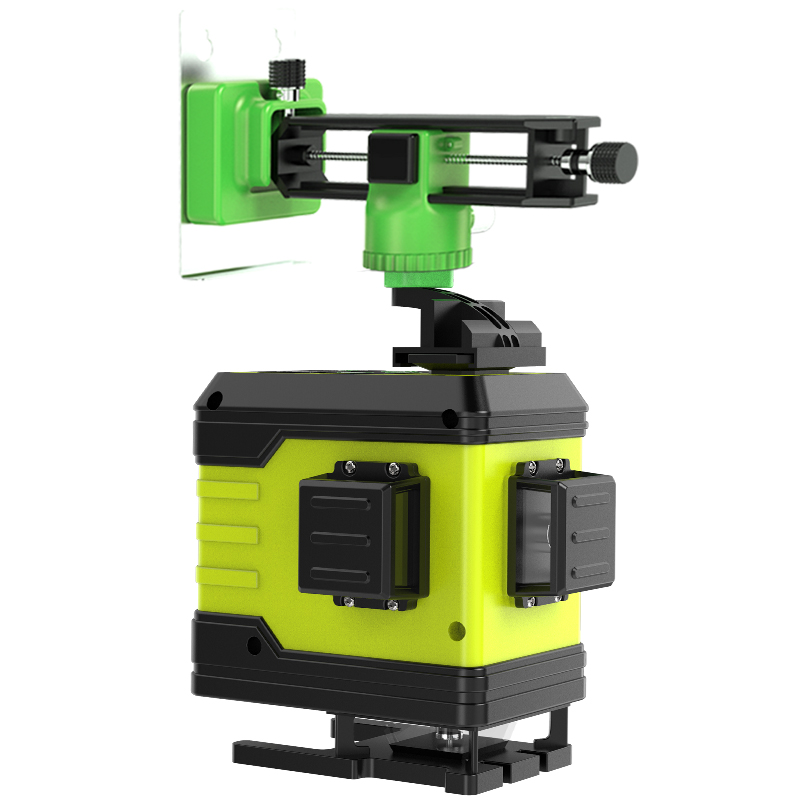 红外线水平仪绿光12线贴墙贴地仪高精度强光细线激光十二线平水仪