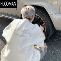 HLCOMAN美式短袖t恤男士潮牌宽松薄款阳光港风ins学生半袖