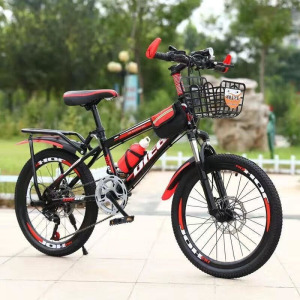 儿童学生单车山地车20 22 24 26寸碟刹变速减震男女通用成人单车