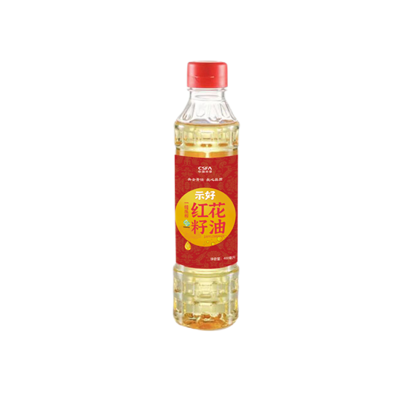 中垦飨味堂 红花籽油 400ML(桶) 中国农垦出品