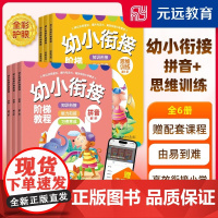 幼小衔接阶梯教程 拼音+思维训练 共6册