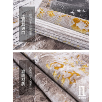 家柏饰(CORATED)美式轻奢地毯客厅 现代简约北欧ins茶几垫卧室网红土耳其