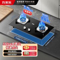 万家乐[双高火C2R1]燃气灶立式全进风灶具 5.0kw大火力台嵌两用换新 天然气