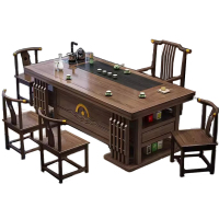 晋舰 茶桌椅组合办公室功夫茶几泡茶台套装一体家用小户型喝茶桌 1.8米