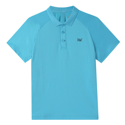 361°运动POLO衫2021年夏季透气舒适男女同款情侣翻领短袖运动T恤