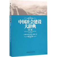 音像中国社会建设大辞典《中国社会建设大辞典》编委会 编