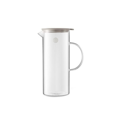 北鼎(BUYDEEM) 凉水壶 灰羽色1200ml 单个装 高硼硅玻璃CD2003