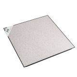 鑫双博PVC面防静电地板有边 600*600*35mm/块（计量单位：平方米） 600*600*35mm 灰色