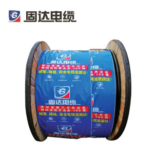 固达电缆 软铜电线 TJR-1*95 KG 黑色 KG