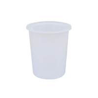 易企采 加厚300L牛筋桶 食品级圆桶 牛筋塑料桶 大号腌菜桶 搅拌桶 养殖桶 发酵桶 酿酒桶 水桶