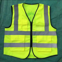 泽栾反光背心布面款(可定制LOGO)