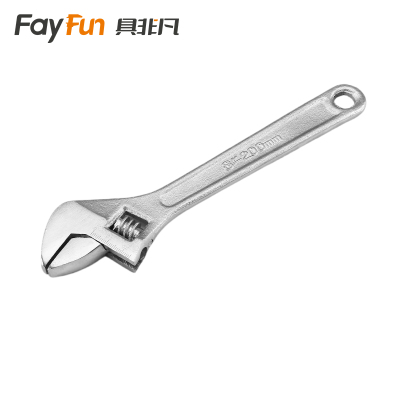 具非凡 活口扳手 珍珠镍8寸 把