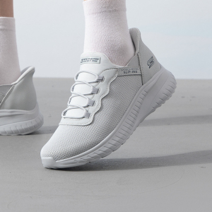Skechers斯凯奇男鞋新款款减震耐磨轻便网面透气运动休闲跑步鞋118220-BBK ZP