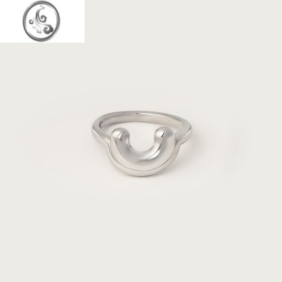 JiMi原创流行925银戒指2023新款潮流食指指环定情礼物轻奢戒指尾戒