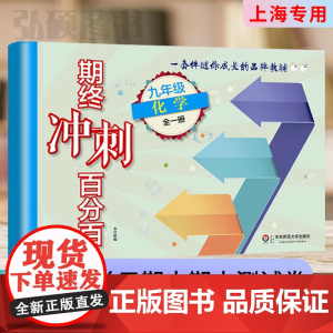 2024期终冲刺百分百九年级上化学九年级全一册9年级上下第一学期上海版上海小学教材配套集中期中期末单元测试册