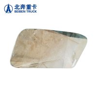 北奔重卡 副驾车门前侧小玻璃 北奔重卡1926A汽车驾驶室车门配件