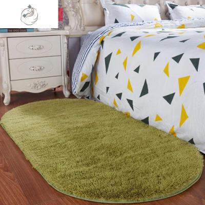 可爱卧室床边房间床前毛绒满铺毛毯地毯长毛客厅茶几简约现代地垫舒适主义